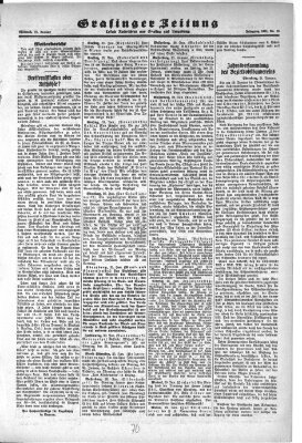 Grafinger Zeitung Mittwoch 21. Januar 1931