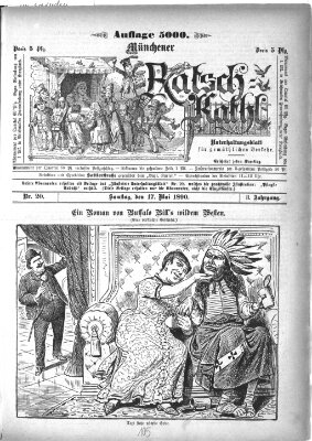Münchener Ratsch-Kathl Samstag 17. Mai 1890
