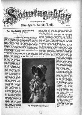 Münchener Ratsch-Kathl Sonntag 22. Mai 1892