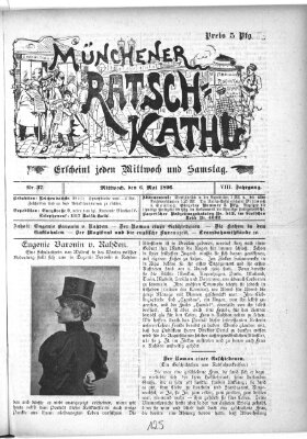 Münchener Ratsch-Kathl Mittwoch 6. Mai 1896