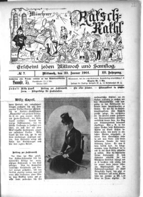 Münchener Ratsch-Kathl Mittwoch 23. Januar 1901
