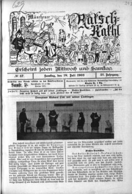 Münchener Ratsch-Kathl Samstag 18. Juli 1903