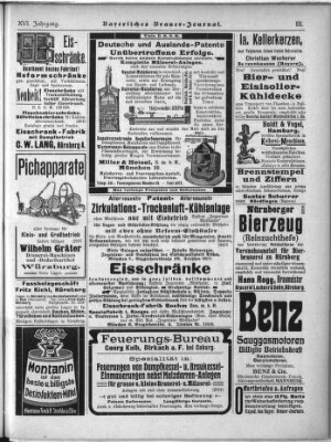 Bayerisches Brauer-Journal Montag 9. Juli 1906