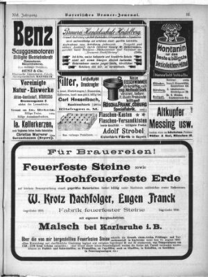 Bayerisches Brauer-Journal Donnerstag 27. Dezember 1906