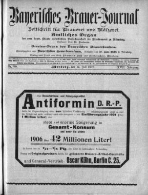 Bayerisches Brauer-Journal