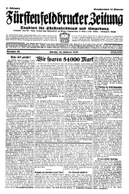 Fürstenfeldbrucker Zeitung Freitag 10. Februar 1928