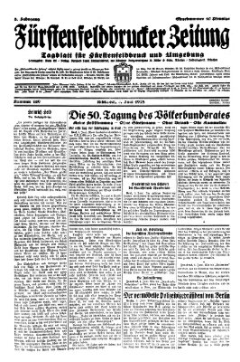 Fürstenfeldbrucker Zeitung Mittwoch 6. Juni 1928