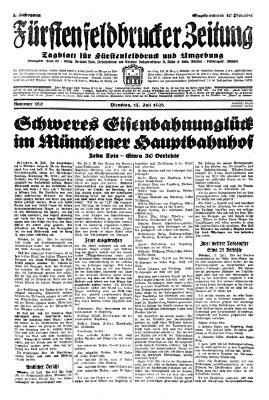 Fürstenfeldbrucker Zeitung Dienstag 17. Juli 1928