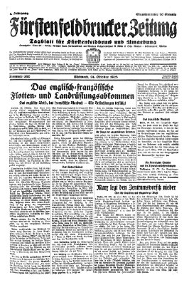 Fürstenfeldbrucker Zeitung Mittwoch 24. Oktober 1928