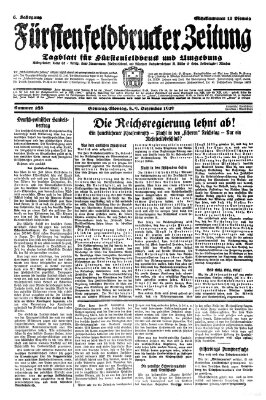 Fürstenfeldbrucker Zeitung Sonntag 8. Dezember 1929
