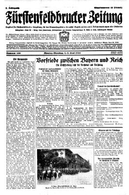 Fürstenfeldbrucker Zeitung Montag 1. Juni 1931