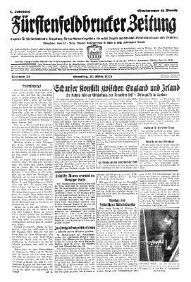 Fürstenfeldbrucker Zeitung Samstag 26. März 1932