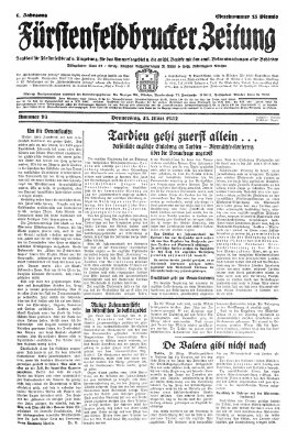 Fürstenfeldbrucker Zeitung Donnerstag 31. März 1932