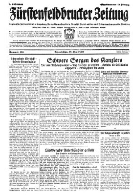 Fürstenfeldbrucker Zeitung Donnerstag 19. Mai 1932
