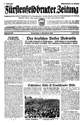 Fürstenfeldbrucker Zeitung Donnerstag 8. September 1932