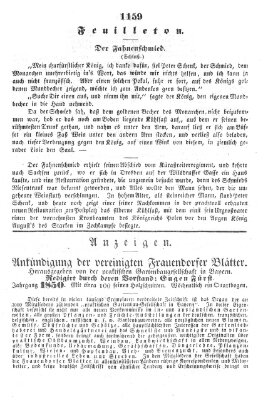 Nürnberger Tagblatt Freitag 7. Dezember 1849