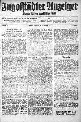 Ingolstädter Anzeiger Freitag 7. November 1924
