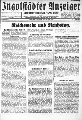 Ingolstädter Anzeiger Dienstag 18. Juni 1929
