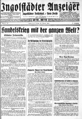 Ingolstädter Anzeiger Freitag 20. Februar 1931