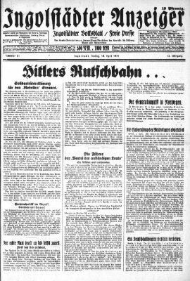Ingolstädter Anzeiger Freitag 10. April 1931