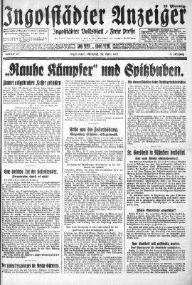 Ingolstädter Anzeiger Mittwoch 29. April 1931