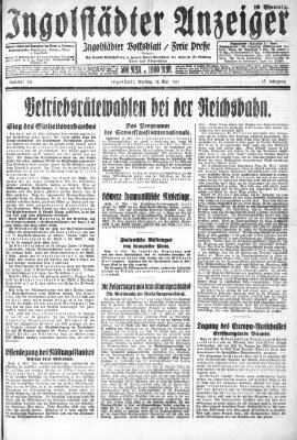 Ingolstädter Anzeiger Montag 18. Mai 1931