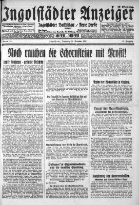 Ingolstädter Anzeiger Donnerstag 19. November 1931