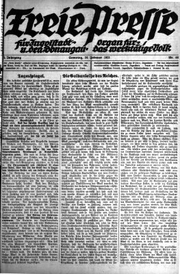 Freie Presse für Ingolstadt u. den Donaugau (Ingolstädter Anzeiger) Samstag 24. Februar 1923