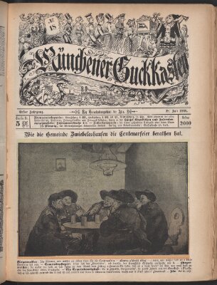 Münchner Guckkasten Samstag 28. Juli 1888