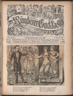 Münchner Guckkasten Samstag 17. November 1888