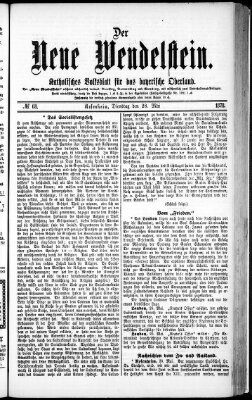 Wendelstein Dienstag 28. Mai 1878
