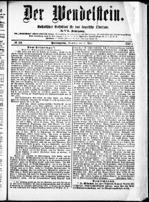 Wendelstein Samstag 1. Mai 1886