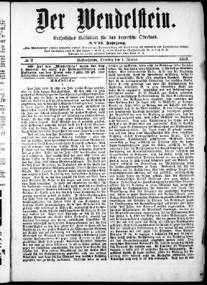 Wendelstein Dienstag 4. Januar 1887