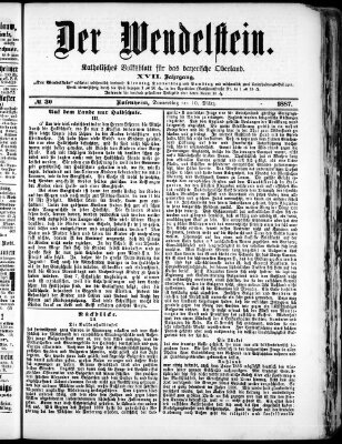Wendelstein Donnerstag 10. März 1887