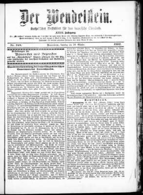Wendelstein Sonntag 30. Oktober 1892