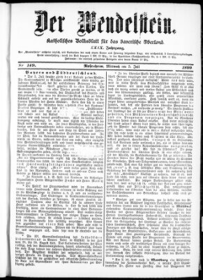 Wendelstein Mittwoch 5. Juli 1899