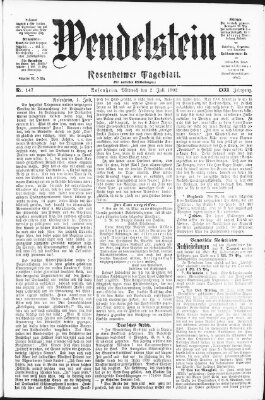 Wendelstein Mittwoch 2. Juli 1902