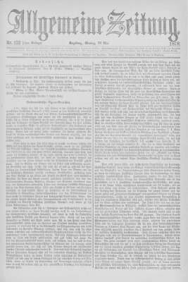 Allgemeine Zeitung Montag 13. Mai 1878