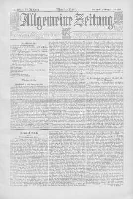 Allgemeine Zeitung Freitag 23. Mai 1890