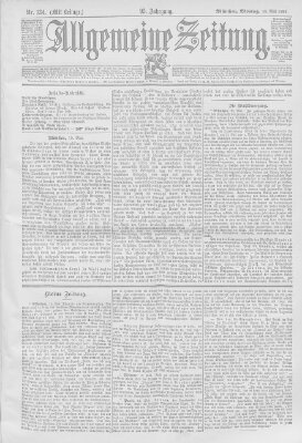 Allgemeine Zeitung Montag 15. Mai 1893