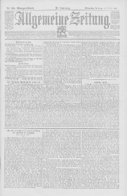 Allgemeine Zeitung Freitag 13. Oktober 1893