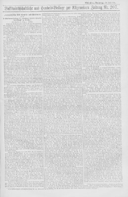 Allgemeine Zeitung Sonntag 29. Juli 1894