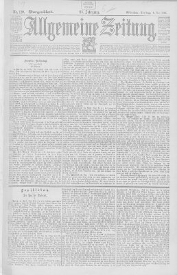 Allgemeine Zeitung Freitag 1. Mai 1896