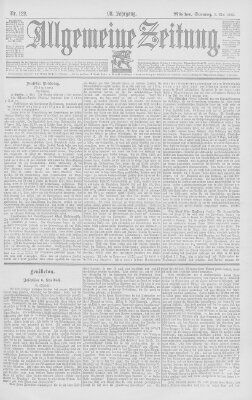 Allgemeine Zeitung Sonntag 3. Mai 1896