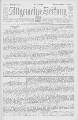 Allgemeine Zeitung Dienstag 30. März 1897