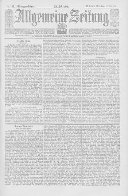 Allgemeine Zeitung Dienstag 17. Mai 1898