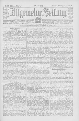 Allgemeine Zeitung Dienstag 26. Februar 1901