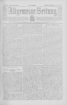 Allgemeine Zeitung Mittwoch 24. Juli 1901