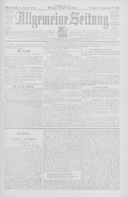 Allgemeine Zeitung Mittwoch 27. Dezember 1905