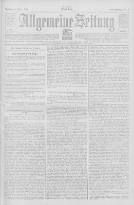 Allgemeine Zeitung Freitag 5. Januar 1906